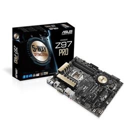 ASUS Z97-PRO soc.1150 Z97 DDR3 ATX 3xPCIe SATA6 RAID DVI D-Sub HDMI DP