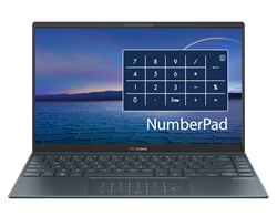 ASUS Zenbook 14 UX425EA-KI367T, i5-1135G7, 14.0˝ 1920x1080 FHD, UMA, 8GB, SSD 256GB, W10H šedý, NumPad