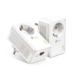 AV1000 Gigabit Passthrough Powerline Starter Kit KIT: 2× TL-PA7017P SPEED: 1000 Mbps Powerline SPEC: Broadcom CPU, 1×