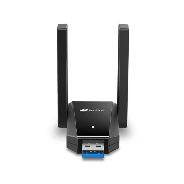 AX1800 Dual Antennas High Gain Wireless USB Adapter SPEED: 1201 Mbps at 5 GHz + 574 Mbps at 2.4 GHz SPEC: 2× High Gain