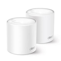 AX3000 Whole Home Mesh Wi-Fi 6 System SPEED: 574 Mbps at 2.4 GHz + 2402 Mbps at 5 GHz SPEC: 2× Internal Antennas, 3× Gig