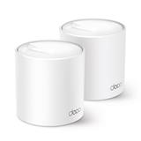 AX3000 Whole Home Mesh Wi-Fi 6 System SPEED: 574 Mbps at 2.4 GHz + 2402 Mbps at 5 GHz SPEC: 2× Internal Antennas, 3× Gig