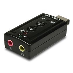 AXAGO ADA-20 USB2.0 - virtual 7.1 audio MID adaptér