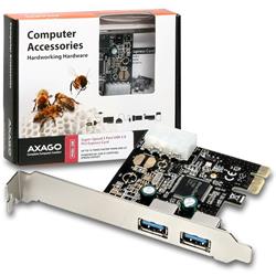 AXAGO PCEU-23E PCI-Express adaptér 2x USB3.0 ETRON