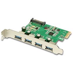 AXAGO PCEU-430R PCIe adaptér 4x USB3.0 Renesas