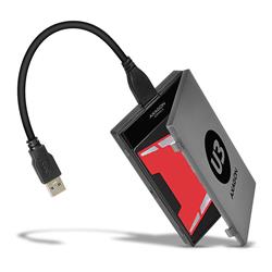AXAGON ADSA-1S3 USB3.0 - SATA HDD externý adaptér vrátanie 2.5" pouzdra