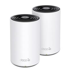 AXE5400 Whole Home Mesh Wi-Fi 6E System(Tri-Band) SPEED: 574 Mbps at 2.4 GHz + 2402 Mbps at 5 GHz + 2402 Mbps at 6 GHz
