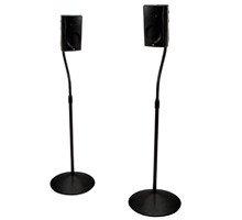 B-Tech BTV 910 - Univerzálny stojan na reproduktory , čierny - 2kg