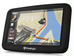 BAZAR_PRESTIGIO GPS navigácia GeoVision 5055 Atlas V 5" 4GB 128MB iGO 1050mAh mapy celej Európy