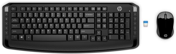 Bezdrôtová klávesnica a myš HP 300