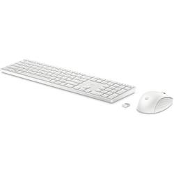 Bezdrôtová klávesnica a myš HP 650 - biela