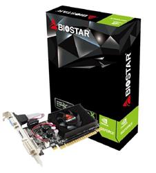 Biostar Video Card NVidia GT610, 2GB/64bit, GDDR3, DVI, HDMI, D-sub, Pcl-e 2.0