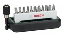 Bosch 12-dielna súprava skrutkovacích hrotov Standard, rôzne (S, PH, PZ, T)