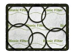 BOSCH_BionicFilter pre BSGL5,3…Inovatívny filter eliminujúci nepríjemné pachy vznikajúce pri vysávaní. Jemne parfumovaný