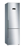 BOSCH_Voľne stojaca chladnička s mrazničkou dole 203 x 60 cm Nerez s povrchom AntiFingerPrint, Séria 4