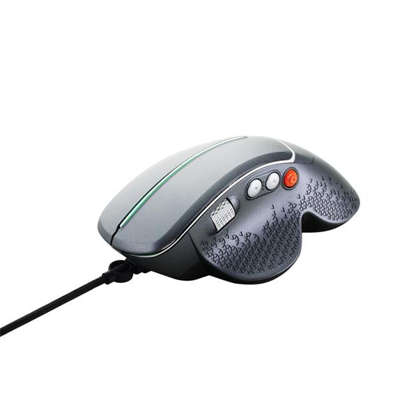 Canyon Apstar, GM-12 herná myš, drôtová, optická, 800-6400 dpi, 6 program. tlač, bočné scroll, LED podsv.