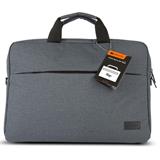 Canyon B-4, elegantná taška na notebook do veľkosti 15.6", šedá