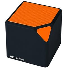 Canyon CNE-CBTSP2BO Bluetooth V2.1+EDR prenosný reproduktor, 3.5mm mini jack, microUSB, integr. akum. 300mAh, oranž