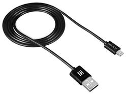 Canyon CNE-CFI1B, 1m kábel Lightning/USB, bez Apple certifikácie MFi, čierny
