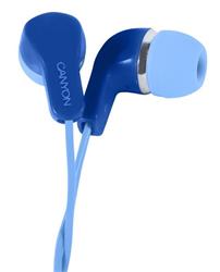 Canyon CNS-CEPM02BL slúchadlá do uší, pre smartfóny, integrovaný mikrofón a ovládanie, modré