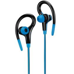 Canyon CNS-SEP2BL slúchadlá do uší pre športovcov, integrovaný mikrofón a ovládanie, háčik za ucho, modré