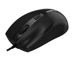 Canyon M-4, symetrická optická myš, USB, 1600 dpi, 4 tlačítka, čierna
