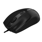 Canyon M-4, symetrická optická myš, USB, 1600 dpi, 4 tlačítka, čierna