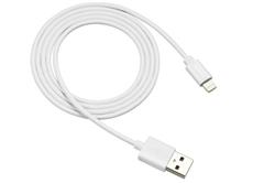 Canyon MFI-1, 1m kábel Lightning/USB, MFI schválený Apple, biely
