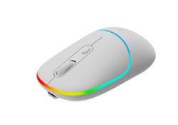 Canyon MW-22, 2v1 bezdrôtová optická myš Bluetooth / Wireless USB, 800/1200/1600 DPI, 4 tlač, biela