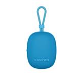 Canyon OnMove 12, prenosný Bluetooth v5.3 reproduktor, 5W, TWS, IPX7, 12 hod, USB-C nab.,modrý