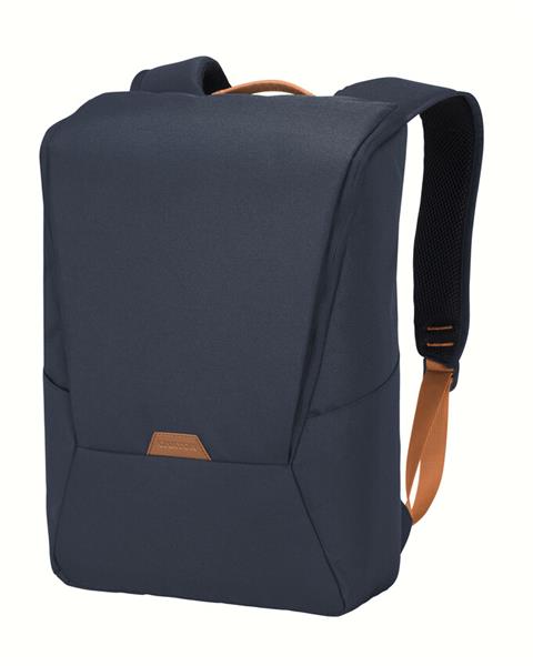 Canyon OnPack E01, ekologický batoh na notebook do 15,6", vodeodolný, z recyklovaných materiálov, tmavomodrý