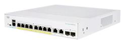 CBS250 Smart 8-port GE, Full PoE, Ext PS, 2x1G Combo
