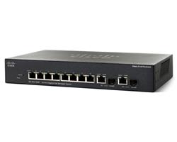 Cisco SB SG300-10MPP 10-port Gigabit Managed Switch, PoE+