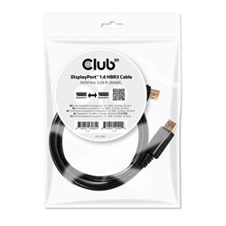Club3D DisplayPort™ 1.4 HBR3 M/M 8K@60Hz kábel 1 m