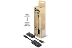 Club3D Mini DisplayPort™ 1.2 to HDMI™ 2.0 4K60Hz UHD Active Adapter