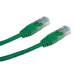 CNS patch kábel Cat5E, UTP - 1m , zelený