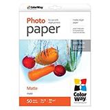 ColorWay Fotopapier Matný 190g/m,50ks,10×15
