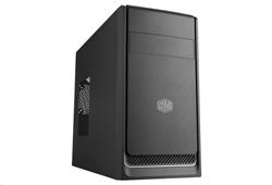 CoolerMaster case MasterBox E300L, mATX, USB3.0, čierno-strieborná