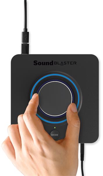Creative Sound Blaster X-3, zvuková karta 7.1, Super X-Fi, DAC prevodník a slúchadlový zosilňovač, USB, externá