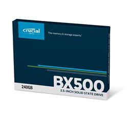Crucial BX500 240GB 2.5" SATA 6.0Gb/s 540 MB/s Read, 500 MB/s Write