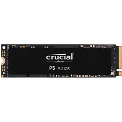 Crucial P5 250GB SSD, M.2 NVMe PCIEx4, Read/Write: 3400/1400 MB/s,