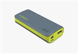 Cygnett Charge Up Sport 4.400mAh Powerbank 1 USB Port/1.0A, šedo-zelená