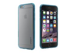 Cygnett, obal Aeroshield Blue pre iPhone 6/6S, tenký, priehľadný, modrý lem
