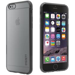Cygnett, obal AeroShield Grey pre iPhone 6/6S, priehľadný, šedý lem