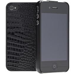 Cygnett, obal SKIN pre iPhone 4/4S, čierny