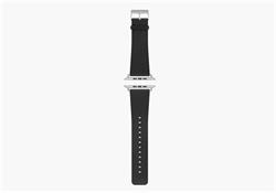 Cygnett remienok pre Apple Watch, pravá koža, 42mm, čierny