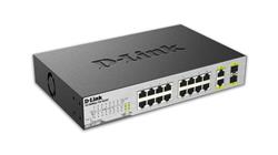 D-Link DES-1018MP 16-port 10/100Mb switch, 2x combo, 16x PoE