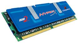 DDR 2....... 4GB . 800MHz . CL5 HyperX. Kingston (2x2GB)