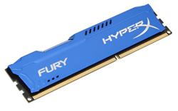 DDR 3.. 8GB . 1600MHz. CL10 Hyper X FURY Blue Kingston