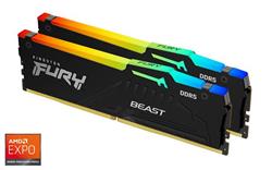 DDR 5.... 32GB . 5200MHz. CL36 FURY Beast Black RGB Kingston AMD EXPO (2x16GB)